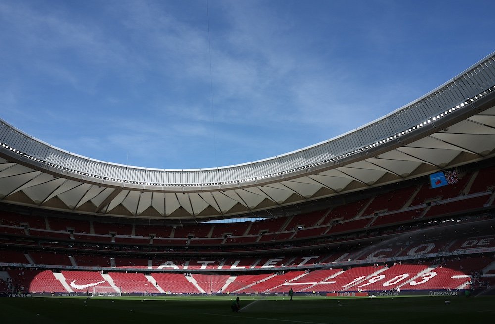 Estadio Metropolitano är en av Spaniens största fotbollsarenor