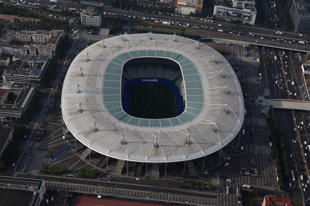 Stade de France är Frankrikes största fotbollsarena