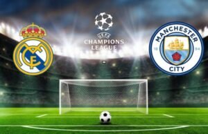 Real Madrid Manchester City startelva Champions League!