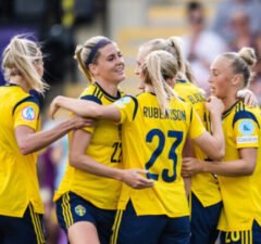 TV-tider Sverige vs Belgien EM 2022 - vilken tid spelar Sverige mot Belgien ikväll