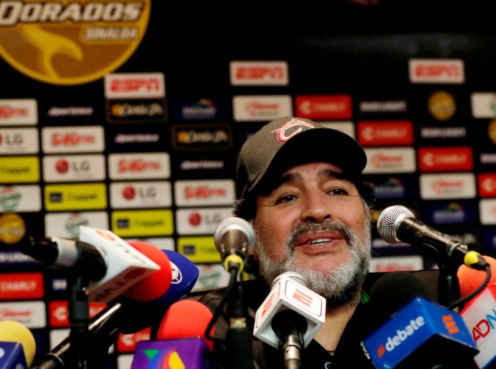 Fattiga fotbollsspelare Maradona