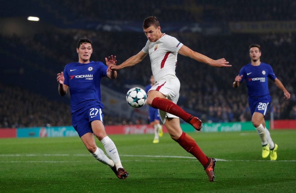 Fotboll, Champions League, Chelsea - Roma