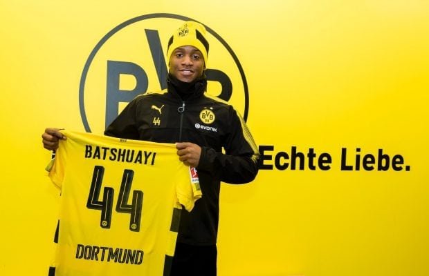 Officiellt- Michy Batshuayi klar för Dortmund