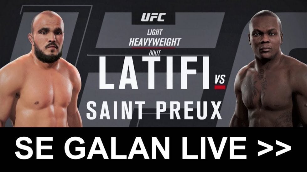 UFC Fight Night svensk tid & kanal: Ovince St Preux vs Ilir Latifi TV-kanal, sändning & tid Sverige