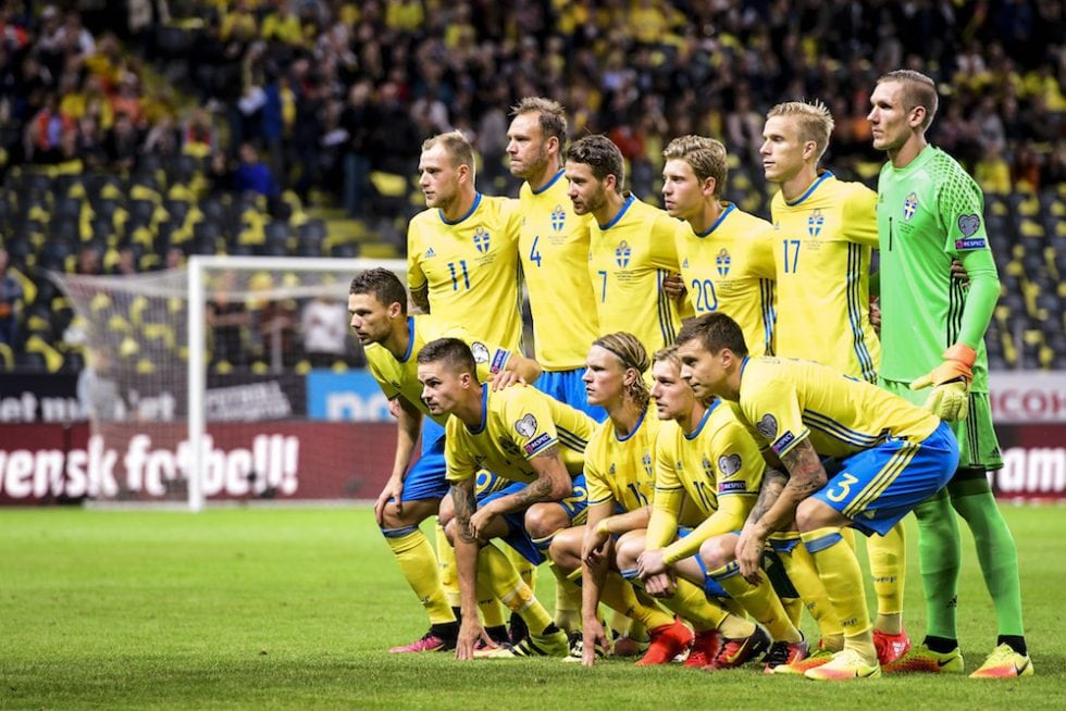 Fotboll, VM-kval, Sverige - Holland