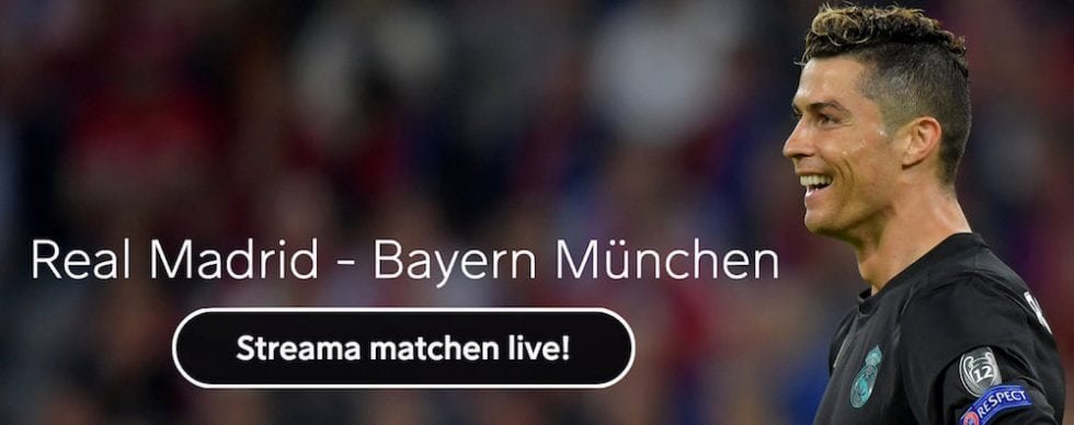 Bayern Munchen Real Madrid stream gratis? Real Madrid Bayern Munchen live stream