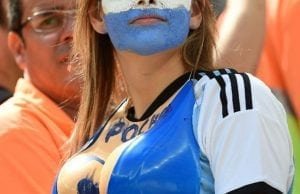 Argentinska brudar fotbolls vm