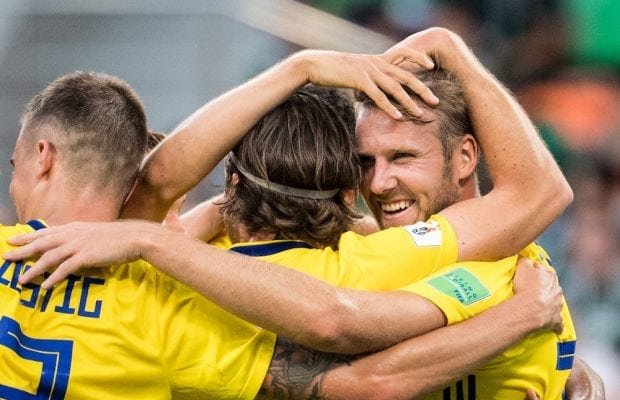 Odds tips Sverige Schweiz: få 10.00 i odds på Sverige till kvartsfinal!