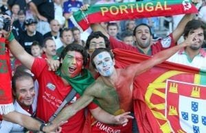 Portugal fans fotbolls vm