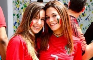 Portugal kvinnliga fans vm