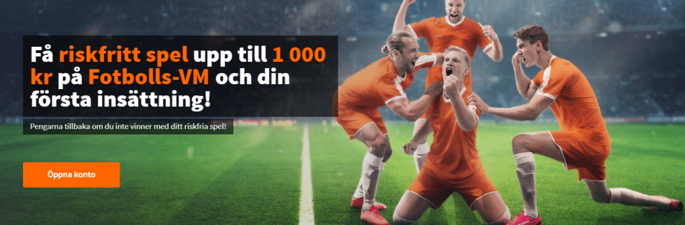Spela riskfritt på Sverige att vinna mot Mexiko - 500 kr + 1000 kr