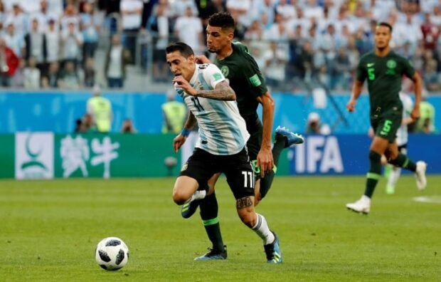 Argentina Frankrike startelvor 