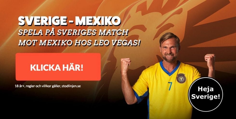 Sverige Mexiko TV tider