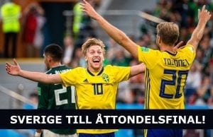 Vilka får Sverige möta i åttondelsfinal VM 2018?