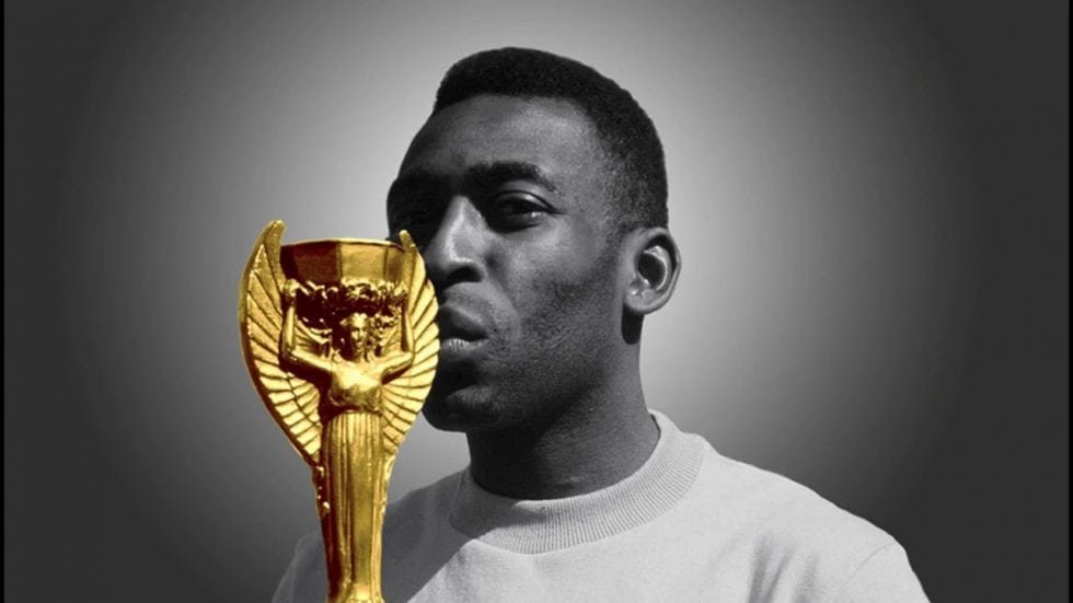 Yngste spelaren som vunnit fotbolls VM och blivit världsmästare - Pele, Brasilien