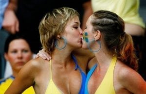 sexiga tjejer Sverige fotbolls vm