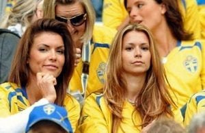snygga svenska fans fotbolls vm