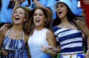 uruguayanska kvinnliga fans fotbolls vm