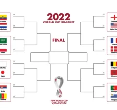Slutspelsträd VM 2022 fotboll