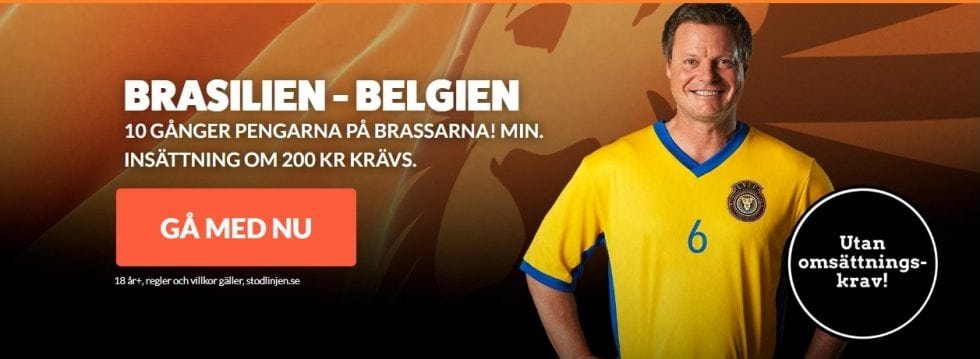 Streama Brasilien Belgien VM 2018 live stream online - Brasilien Belgien stream!