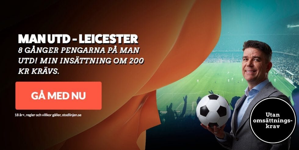 Speltips Manchester United Leicester City - odds tips Man United Leicester, Premier League 2018!