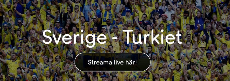 Sverige Turkiet live stream