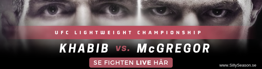 Conor McGregor vs Khabib Nurmagomedov Fight Card - komplett matchkort UFC 229!