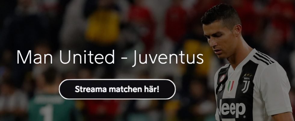 Juventus Manchester United stream Champions League 2018