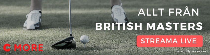 TV-tider British Masters 2018
