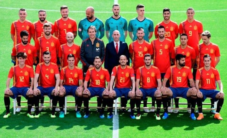 Spanien VM matchställ 2018