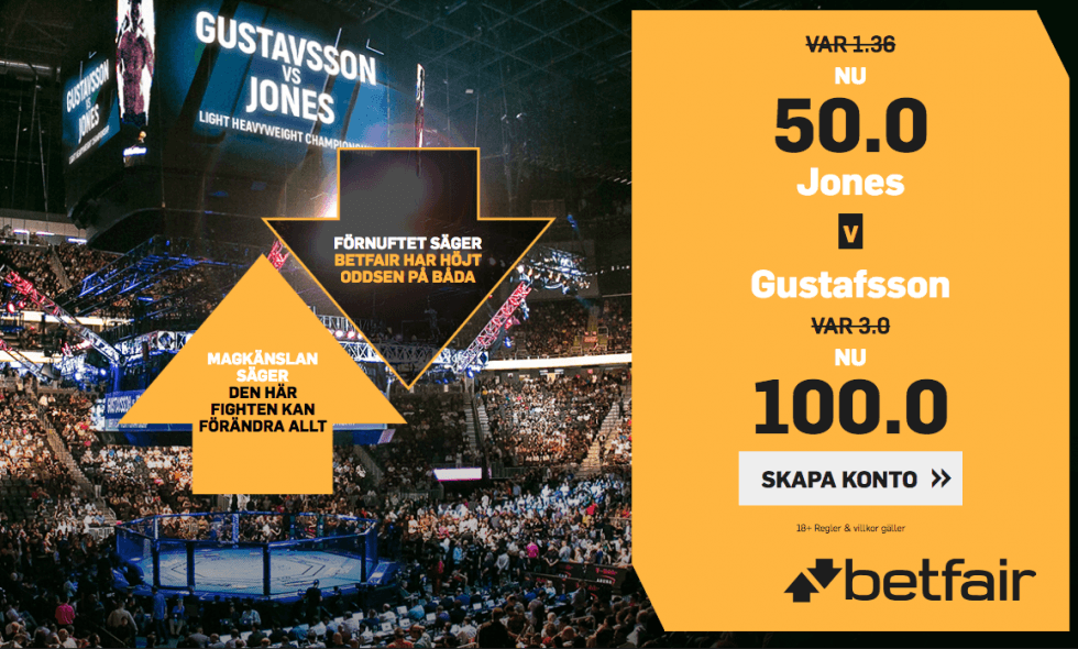 Speltips Gustafsson vs Jones UFC 232 fight odds tips