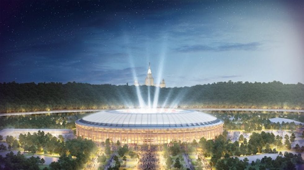 Arenor VM 2018 - Luzjnikistadion