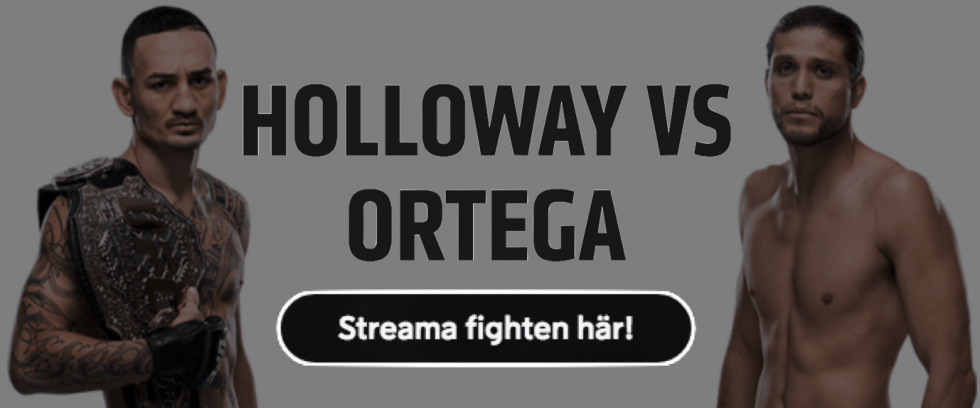 Holloway vs Ortega TV kanal vilken kanal sänder UFC 231 fight på TV?