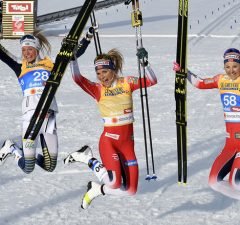 Frida Karlsson silver 10 km klassiskt - VM längdskidor - Skid VM 2019 Seefeld