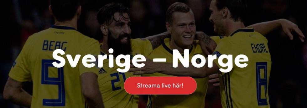 Sverige Norge live stream