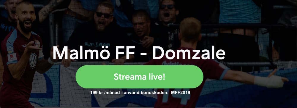 Klart: Viaplay visar Malmö FFs bortamatch mot Domzale