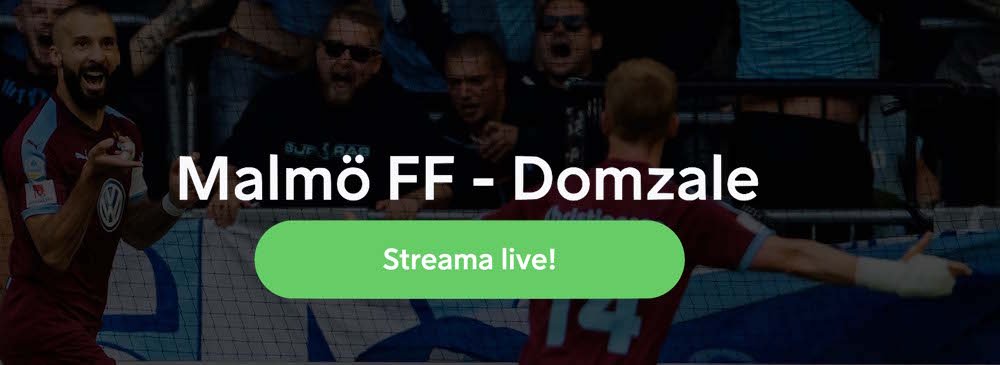 Malmö FF Domzale TV kanal