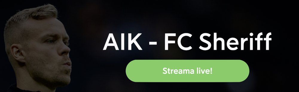 AIK FC Sheriff TV kanal