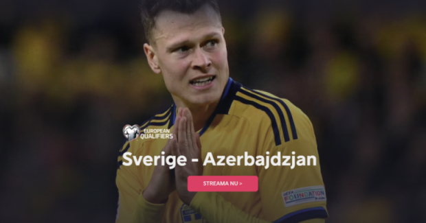 Sverige Azerbajdzjan på TV idag - vilken kanal visar Sverige Azerbajdzjan ikväll?