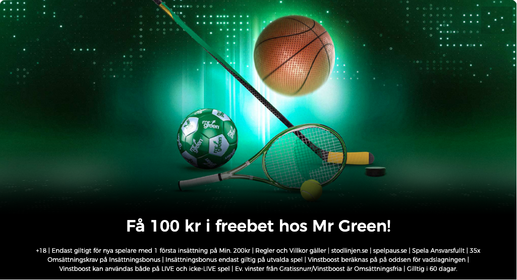 Mr Green sport recension