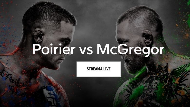 Se McGregor Poirier stream gratis live? UFC fight live inatt!