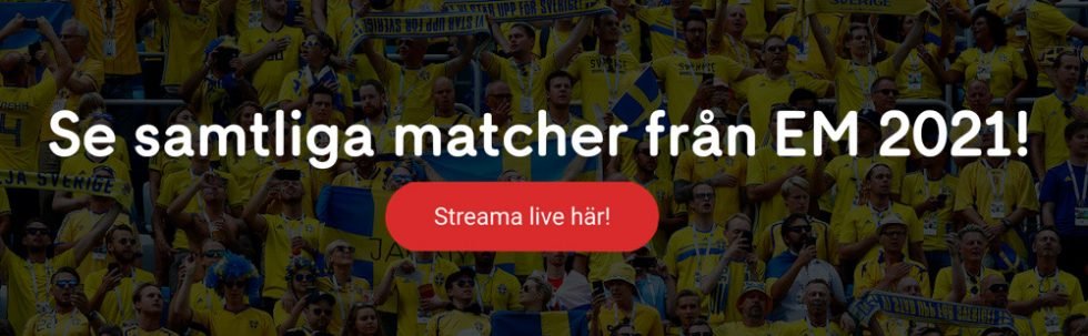 EM 2021 åttondelsfinaler: Sveriges fotbolls EM 2021 åttondelsfinal!