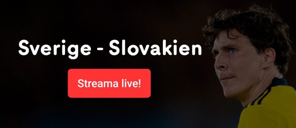 Sverige vs Slovakien live stream
