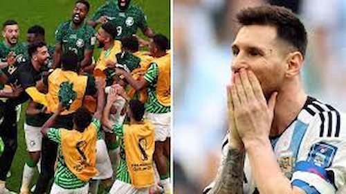 Saudiarabien har skickat hem Messis Argentina i VM 2022