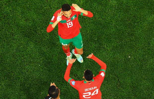 Youssef En-Nesyris mål i den 90:e minuten såg till att Marocko tog sig vidare till utslagsfasen i VM 2022 när Portugal slogs ut i Qatar