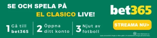 El Clasico live stream gratis? El Clasico live streaming gratis här!