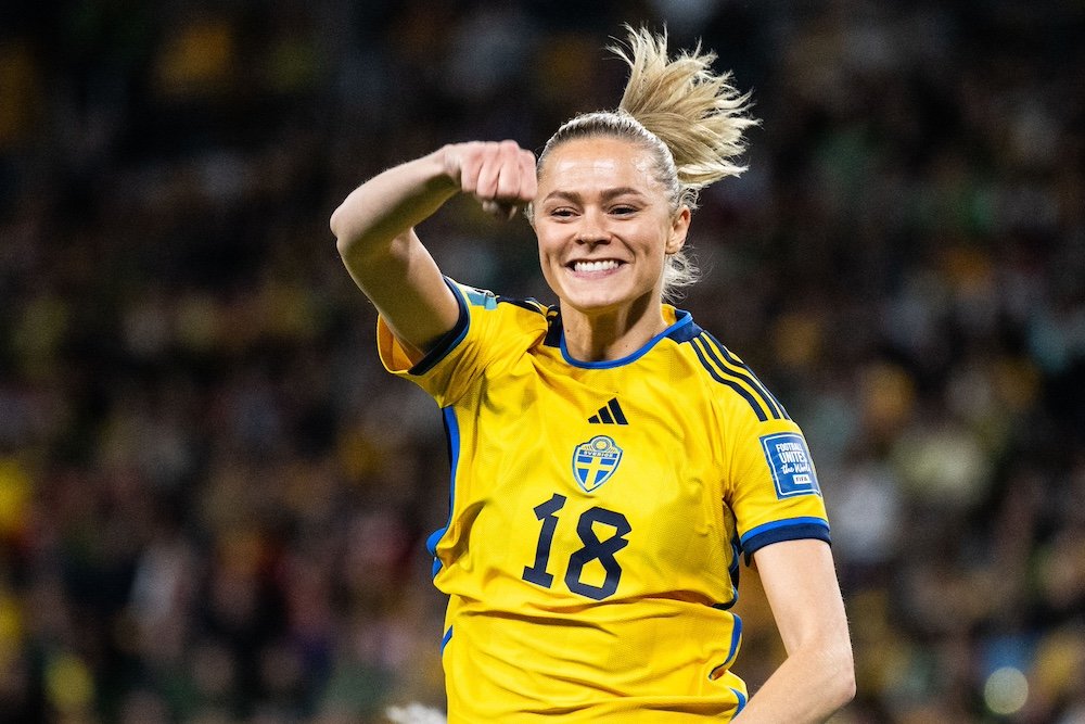 Fridolina Rolfö är Sveriges bästa damfotbollsspelare