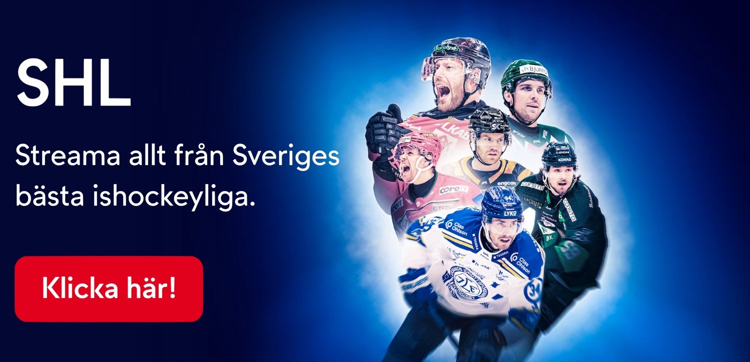 Se SHL slutspelet på TV idag - TV-tider SHL ishockey!