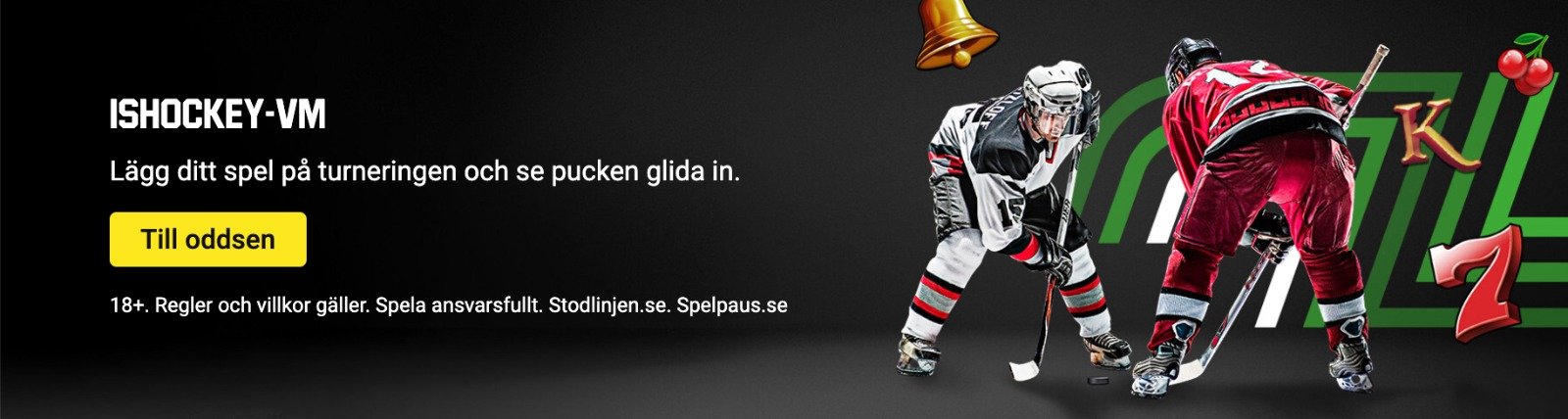 Odds Ishockey VM 2024 – bäst odds på Sverige Hockey VM 2024!