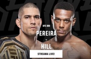 Se Pereira Hill stream gratis live? UFC 300 fight live inatt!